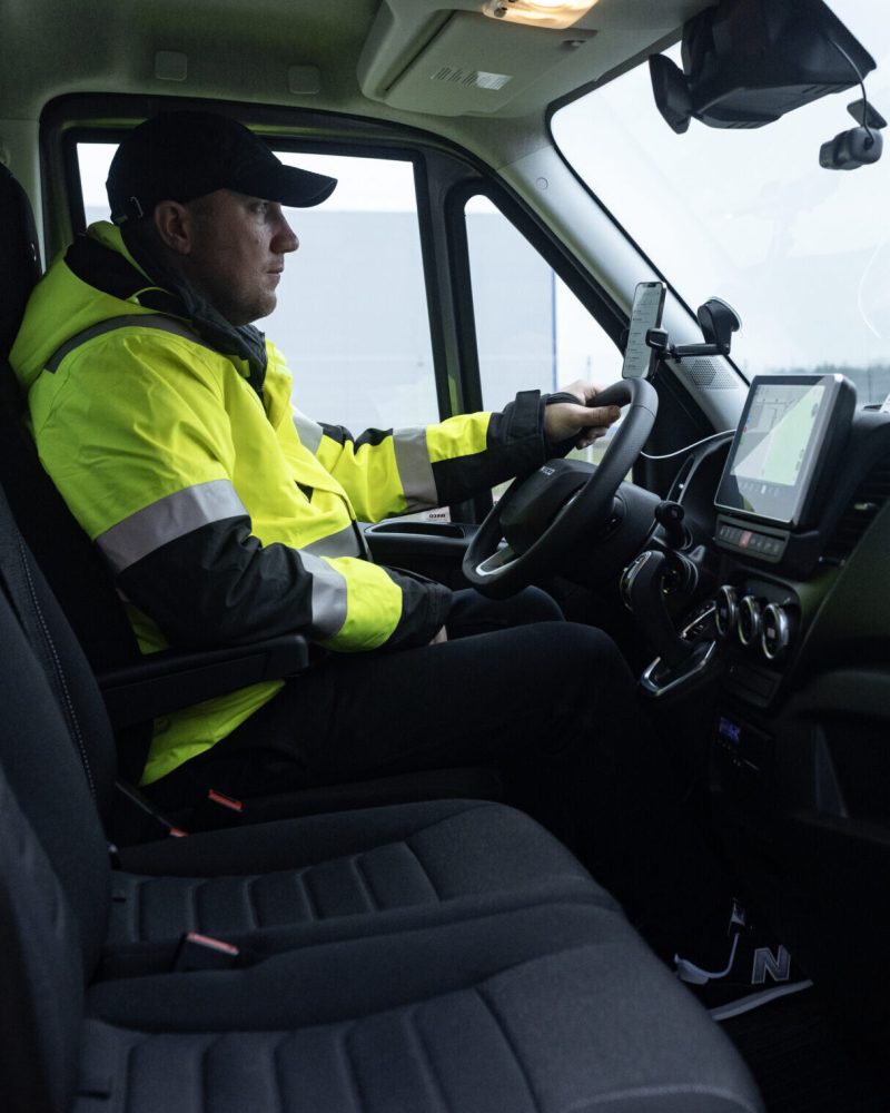 Szatai Dániel autómentés közben